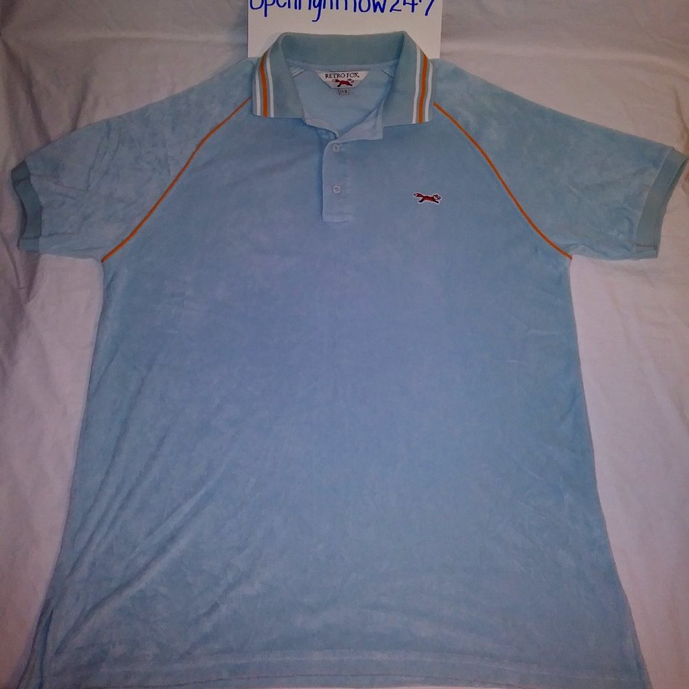RETRO FOX POLO TYPE TEE #7
